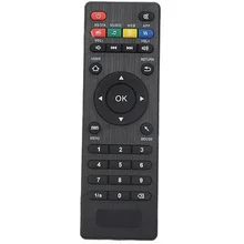 Абс, силикон butoon замена Пульт дистанционного управления пульт дистанционного управления работает специально для XXIII Android tv Box MX III 2AAA Батарея питания ИК