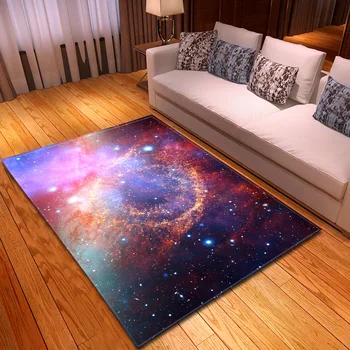 

Polyester Universe Pattern Carpet for Living Room Kitchen Mat Bedroom Carpet Floor Door Mat Decoration Carpet