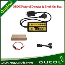 Wholesale Price!!! OBDII Protocol Detection & Break Out Box OBDII Auto Diagnostic Tool