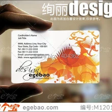 Один двусторонней печати пользовательские Визитные карточки визитная карточка печати прозрачный/белыми чернилами ПВХ Визитные карточки № 2172