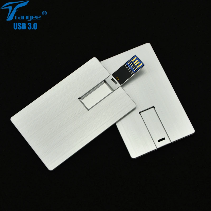 Trangee USB 3,0, Визитная карта, USB флеш-накопитель, 64 ГБ, 32 ГБ, 16 ГБ, 8 ГБ, USB флеш-накопитель, кредитная карта, флешка