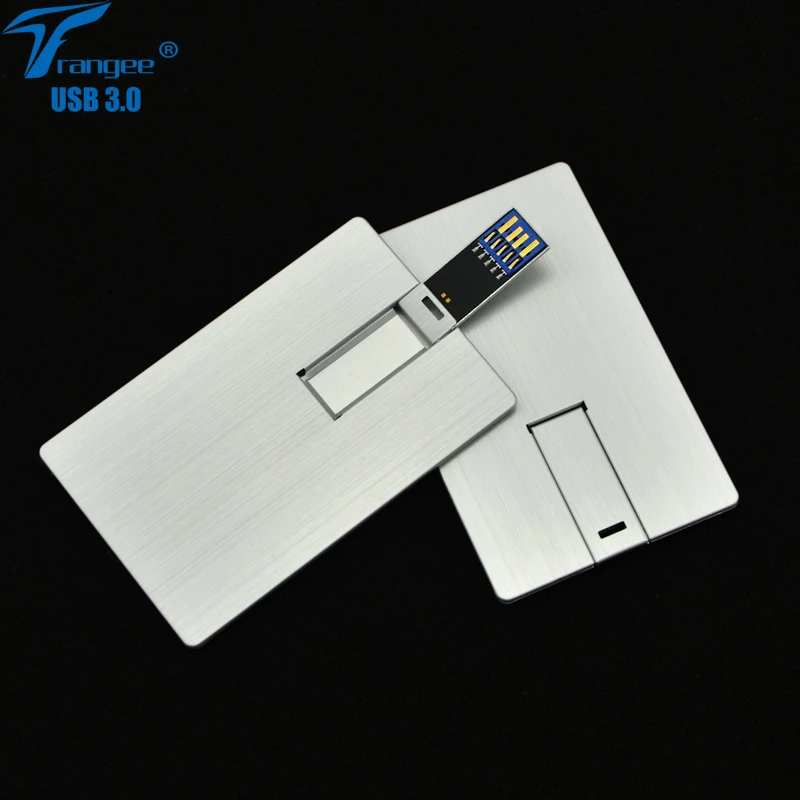 Trangee USB 3.0 Visitekaartje Flash 64 32 GB 16 GB 8 GB USB Stick Pen Drive creditcard Pendrive - AliExpress Mobile