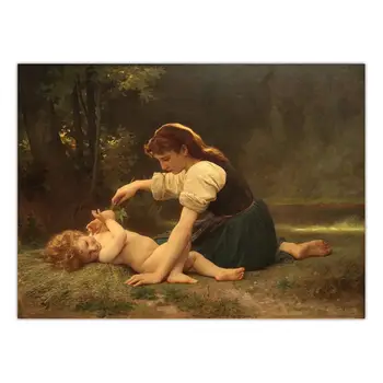 Paintings by William Adolphe Bouguereau Printed on Canvas 11