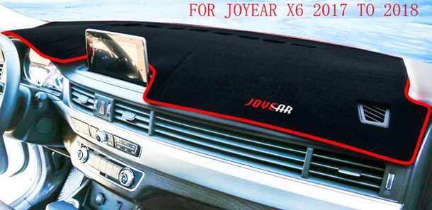 Автомобиль анти-Свет коврик светонепроницаемые теплоизоляция украшения солнцезащиты площадку для Dongfeng Joyear X3 X5 X6 S50 XV XL внедорожник - Название цвета: 2017-2018 X6