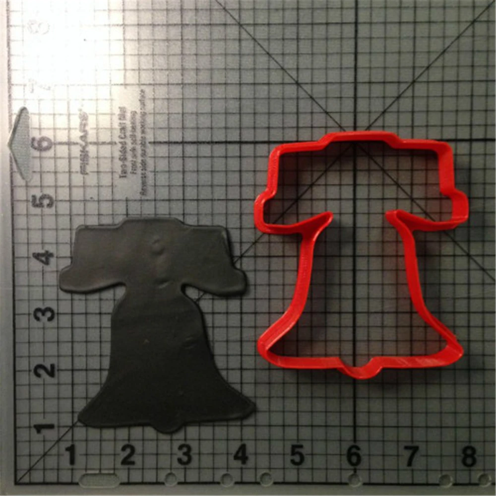 Liberty Bell резак для печенья набор на заказ 3D печать помадка форма для кекса ножи для мастики кухонные аксессуары формы для печенья