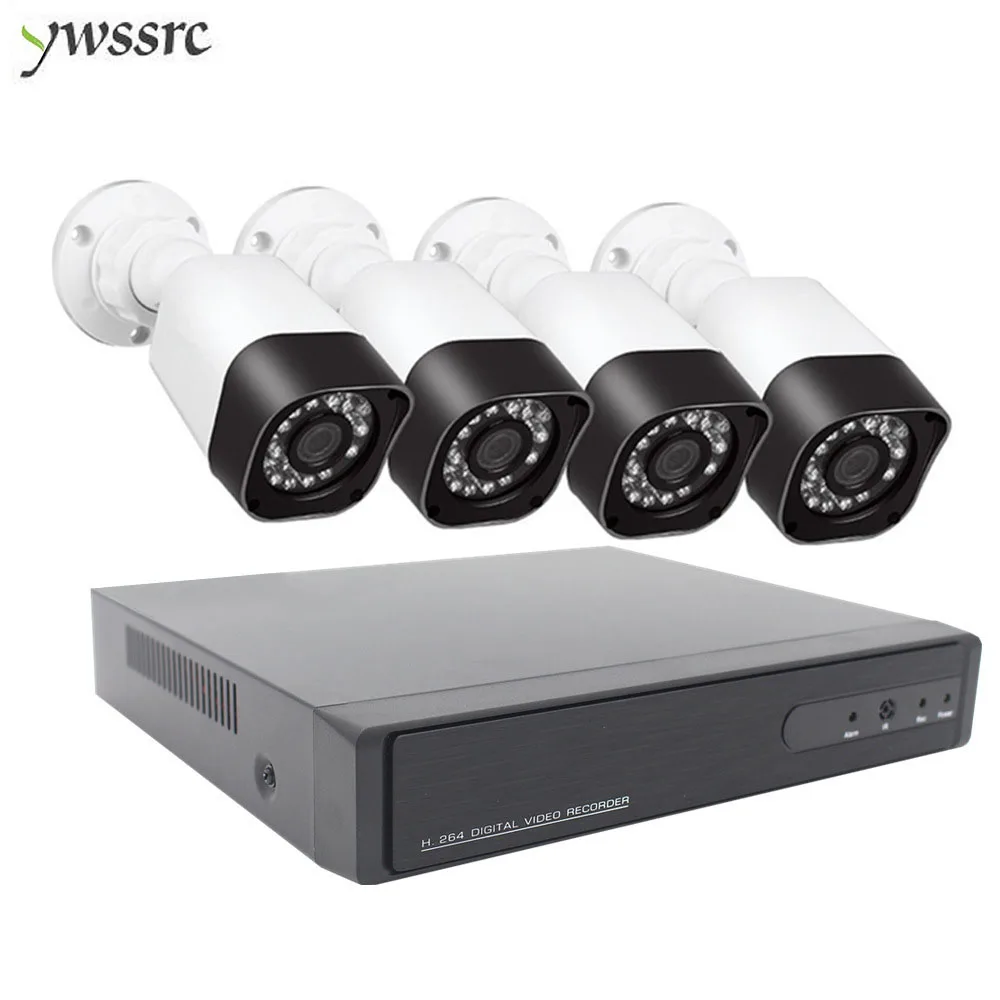 

4CH Wireless CCTV Security Camera System CCTV Camera NVR Kit IR Night Vision WIFI Outdoor Security IP Camera