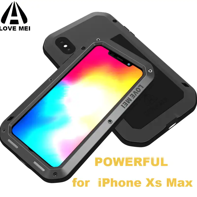 2018 Newest For Iphone Xs Max Case Aluminum Protective Metal