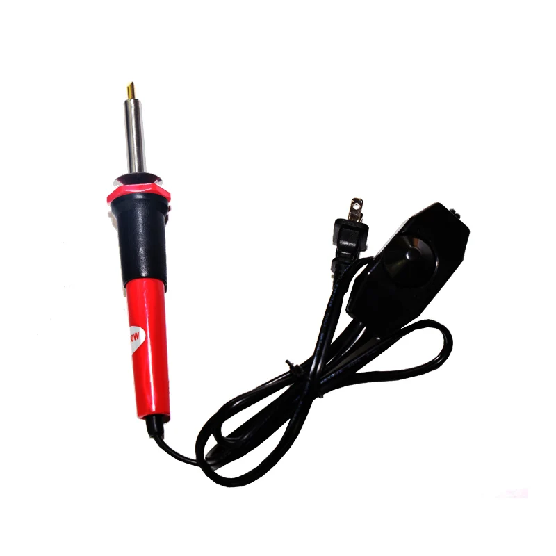 Free shipping US Adjustable Temperature 30W 40 PCS/SET Kit Tool  Electric Firewood Welding Tips Hobby Craft Pen soldering iron