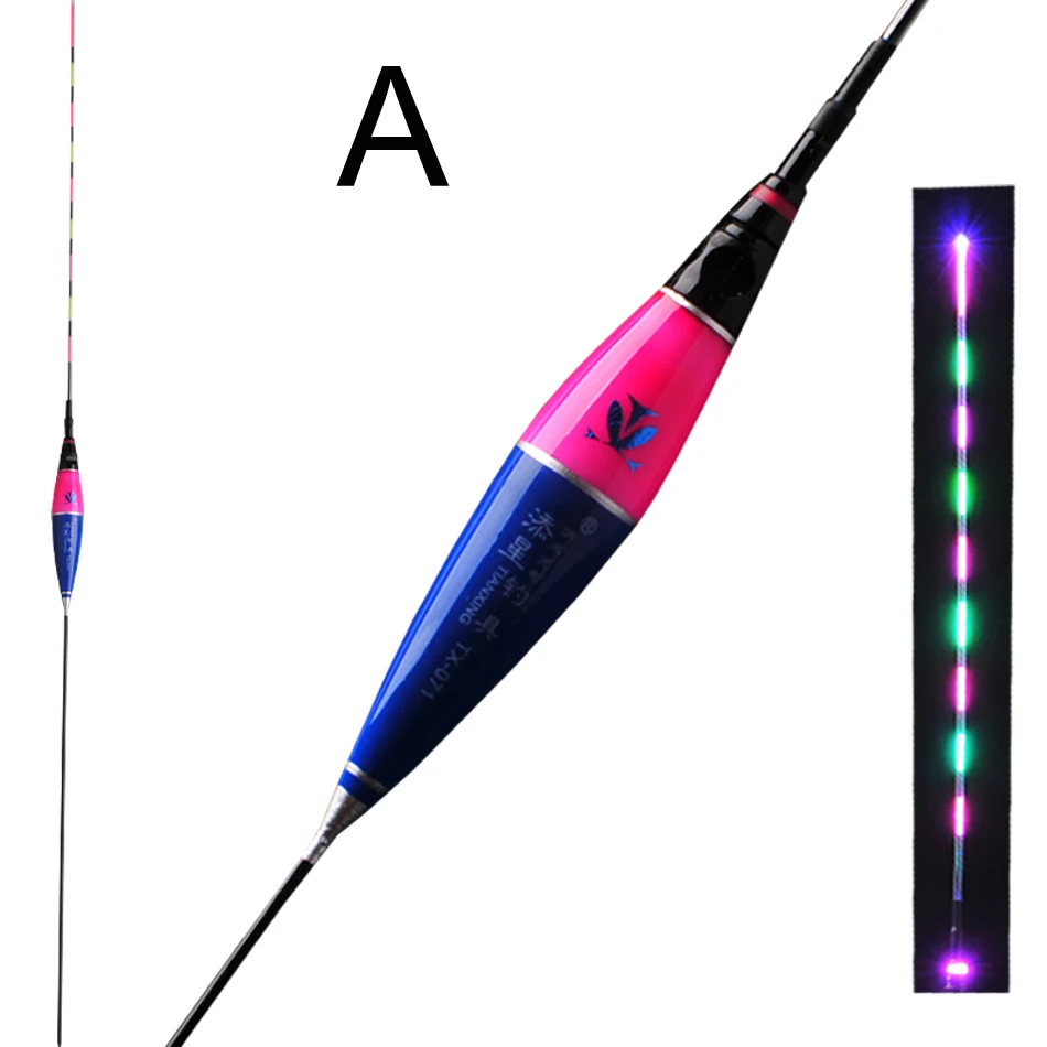 СВЕТОДИОДНЫЙ световой легкий поплавок для рыбалки Электрический поплавок, рыболовные снасти Поплавок композитный нано буй рыболовное оборудование для ловли карпа