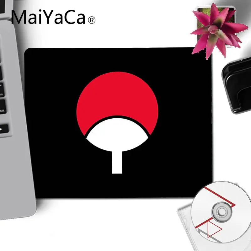 MaiYaCa Наруто Япония аниме логотип маленькие коврики для игровой мыши Настольный коврик нескользящий ноутбук компьютер беспроводная