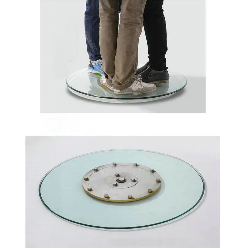 Hq Gl01 Tempered Gl Top 70cm 80cm 90cm Lazy Susan With Gl Lazy Susan Turntable