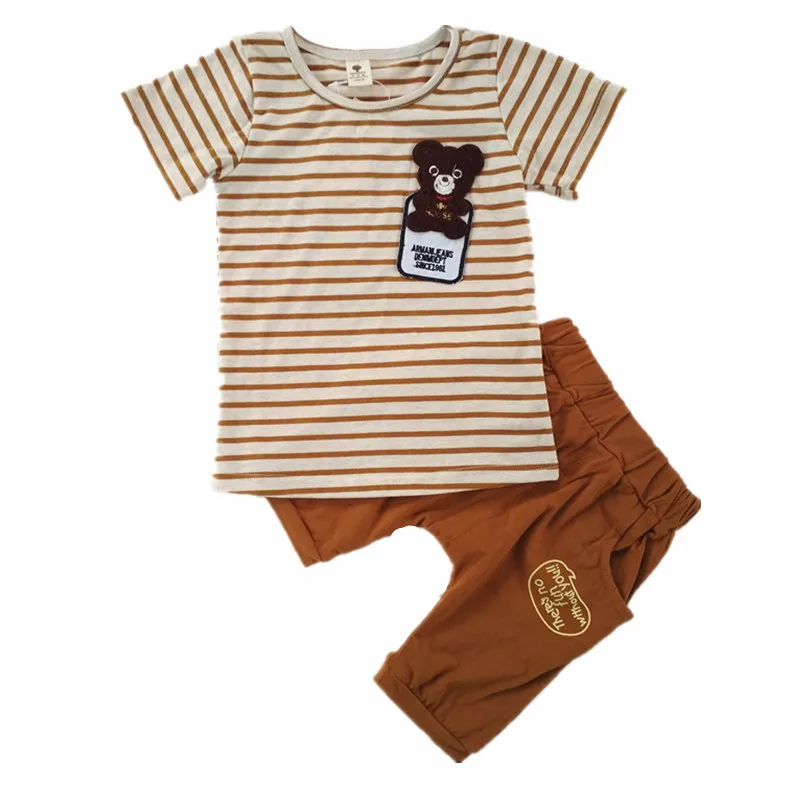 

BBWOWLIN Baby Boy Sets Cartoon Cotton T Shirt with Shorts for 2 Years Baby Boy Clothes 132