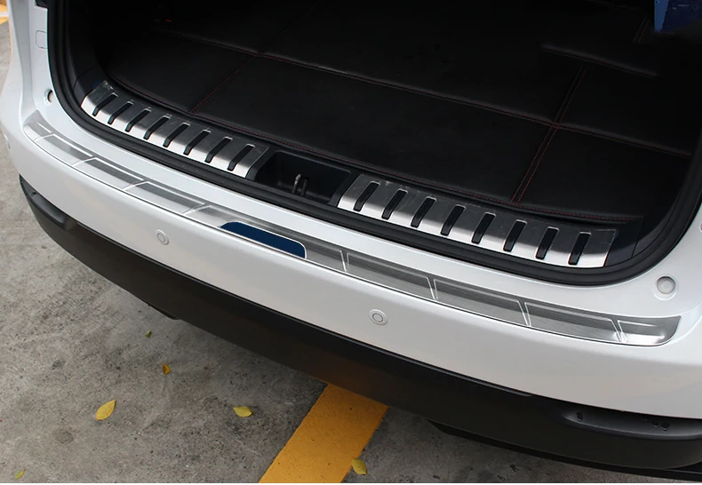 Задняя защитная накладка модифицированный шлейф коробка багажник пластина двери отделка полосы для Lexus NX200 NX300 200 T 300 H