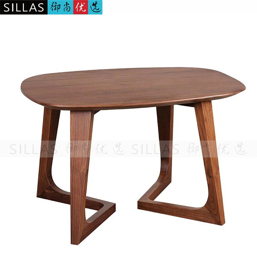 Black walnut wood furniture small table side tea simple living room American fashion designer | Мебель