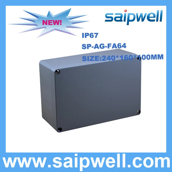 

2015 Anti-corrosion IP67 Case Aluminum waterproof Box 240*160*100mm SP-AG-FA64