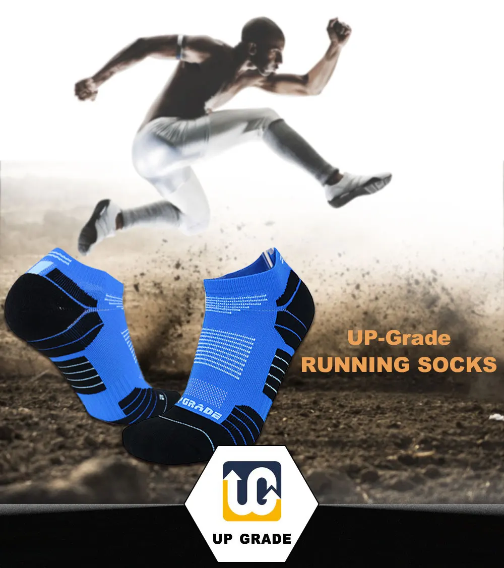 УГ мужские EU40-45 носки для спорта на открытом воздухе носки для бега спортивные тренировочные Компрессионные носки для велоспорта, баскетбола calcetines ciclismo