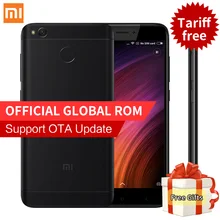 Original xiaomi redmi 4x pro snapdragon 435 smartphone 3 gb 32 gb 4100 mah huella digital id 4g lte fdd 5 "720 P MIUI Teléfono Móvil 8.2(China (Mainland))