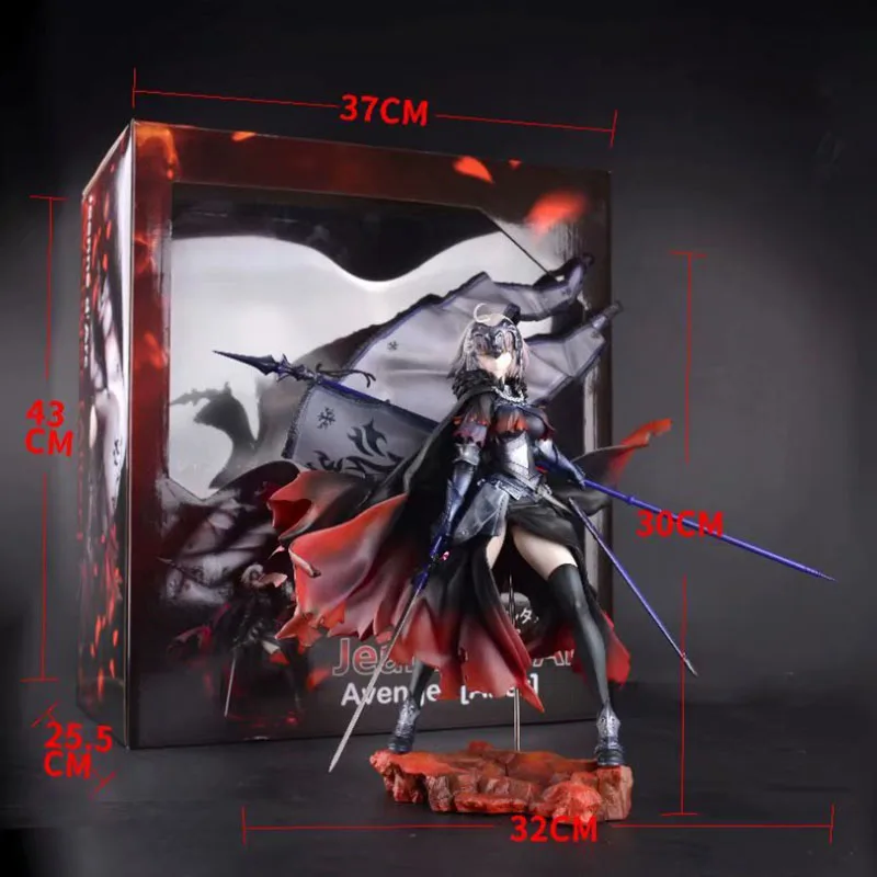 

30cm Fate Grand Order Jeanne D'Arc Alter Avenger Jeanne d'Arc PVC Action Figure Collectible For Kids Toys Gifts Brinquedos