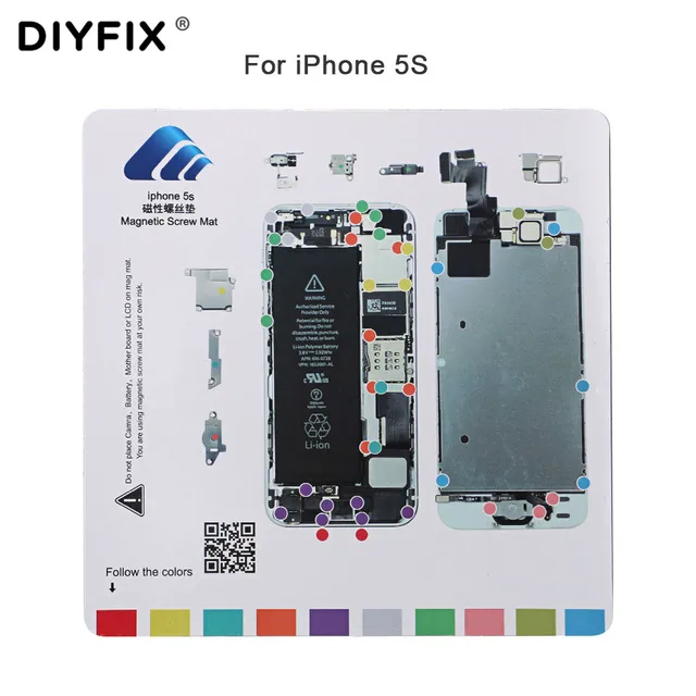 Magnetic Screw Mat for iPhone XS Max - PFSW03