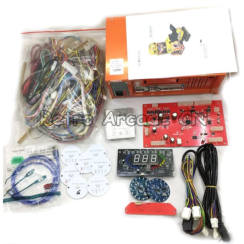 US $799.99 FF Motor Super Bikes 2 kit Car Racing Game PCB PC motherboard Game Set for Coin Operator Arcade Racing Game Amusement Machine