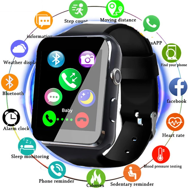 smartwatch with whatsapp and camera