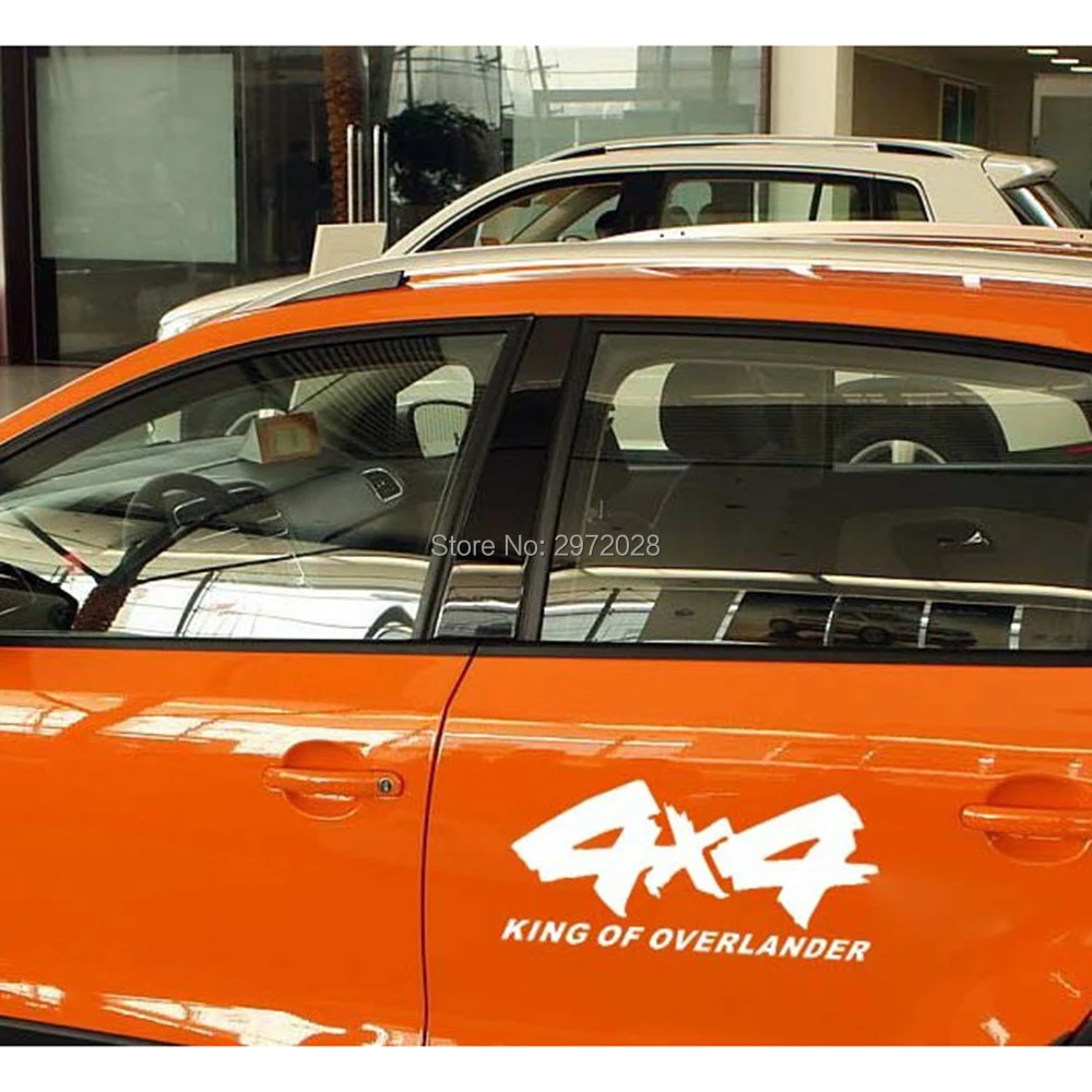 JDM автомобильный Стайлинг 4x4 King of Overlander Автомобильная НАКЛЕЙКА НА ВЕСЬ кузов