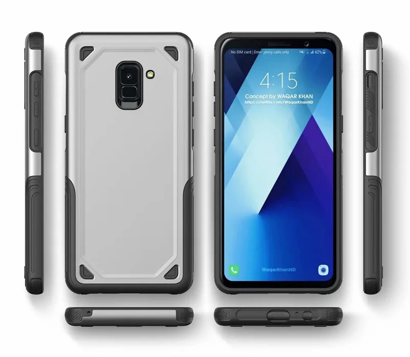Shockproof Rugged Armor Case For Samsung Galaxy A6 A8 Plus