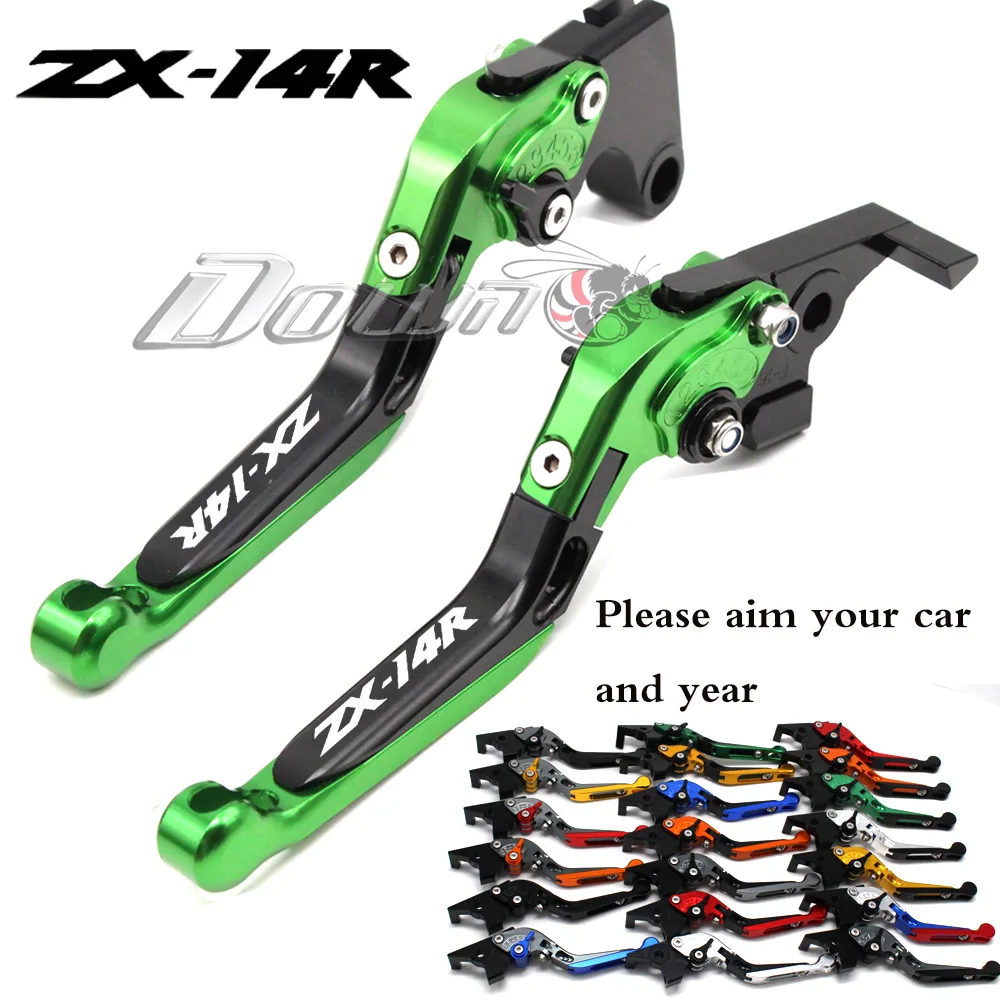CNC мотоциклов сцепные рычаги для Kawasaki ZX1400/ZX14R/ZZR1400 2006 2007 2008 2009 2010 2011 2012 2013