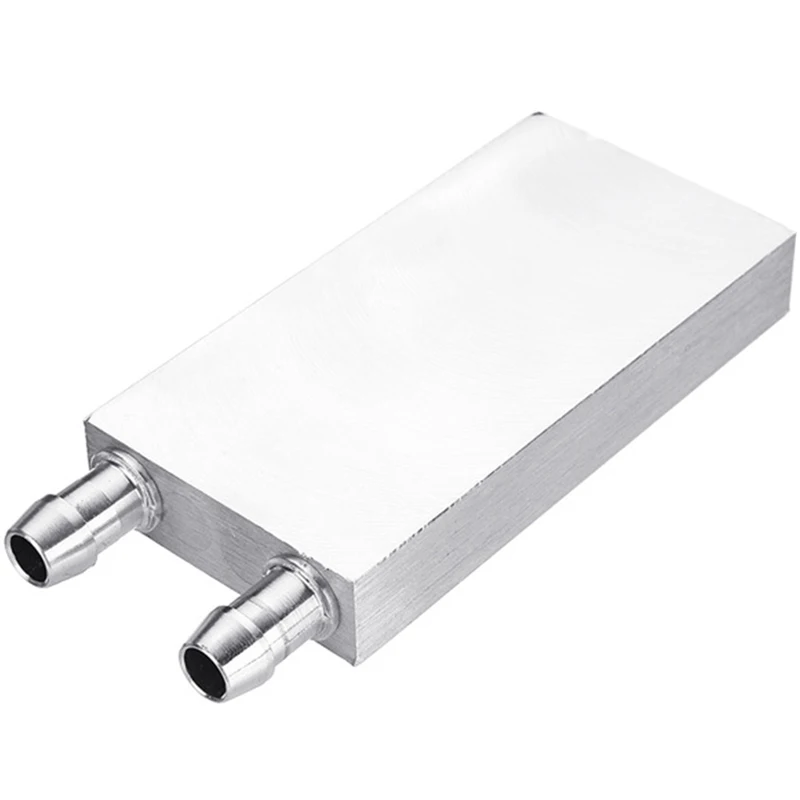 

Aluminum Liquid-Water Cooling Block for Computer Cpu Radiator for Pc and Laptop Cpu Silver Heat Sink System