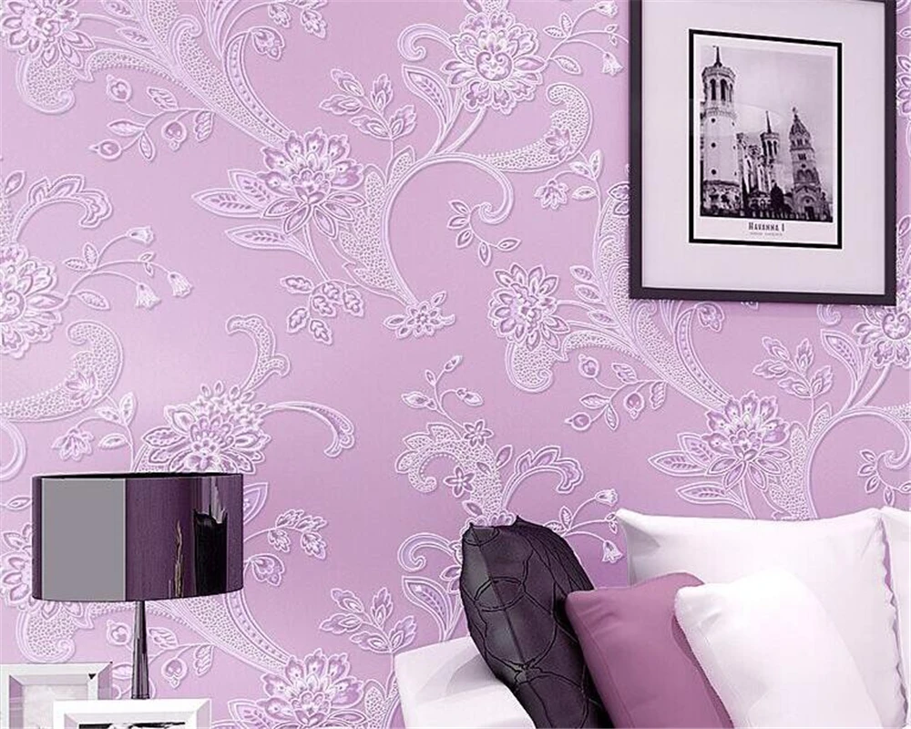Beibehang 3d garden wallpaper 3d living room tv bedroom wallpaper ...