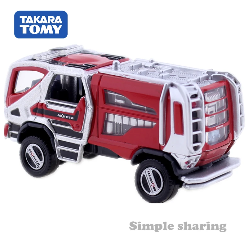 Takara Tomy Tomica Премиум 02 Морита лесных пожаров модель грузового автомобиля kit 1:100