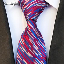Mantieqingway 8 см галстуки из полиэстера для мужских костюмов Пейсли цветочные печатные шеи галстуки Corbatas Мода GroomsTies платье с поясом