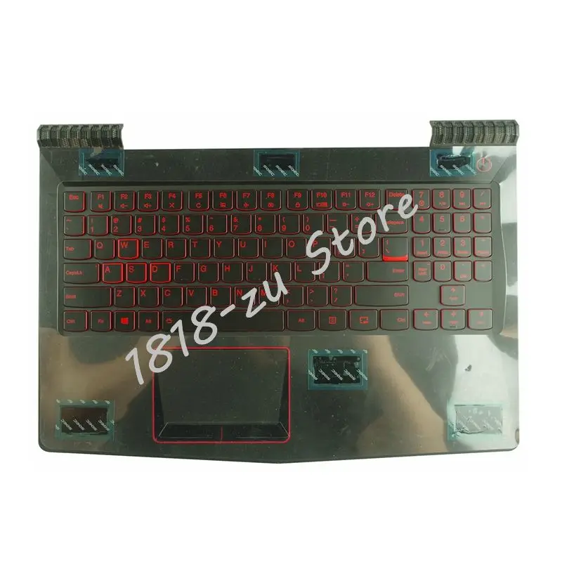 Новый Для Lenovo Легион Y520 R720 R720-15 R720-15IKB Ноутбук Упор для рук США клавиатура ободок TP