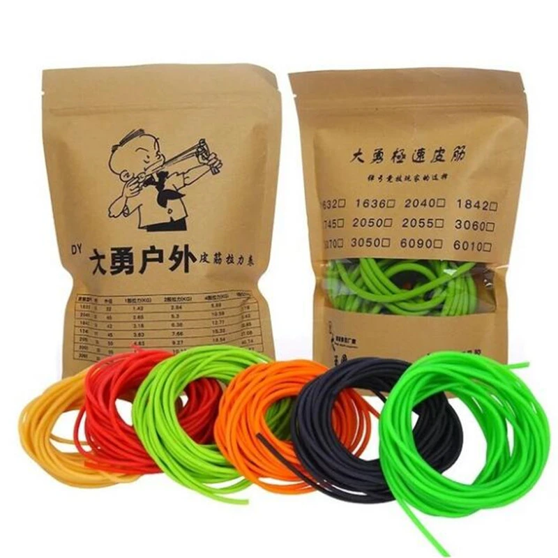 Hunting Equipment Sporting Goods Rubber Band Latex Rubber Band Tube For