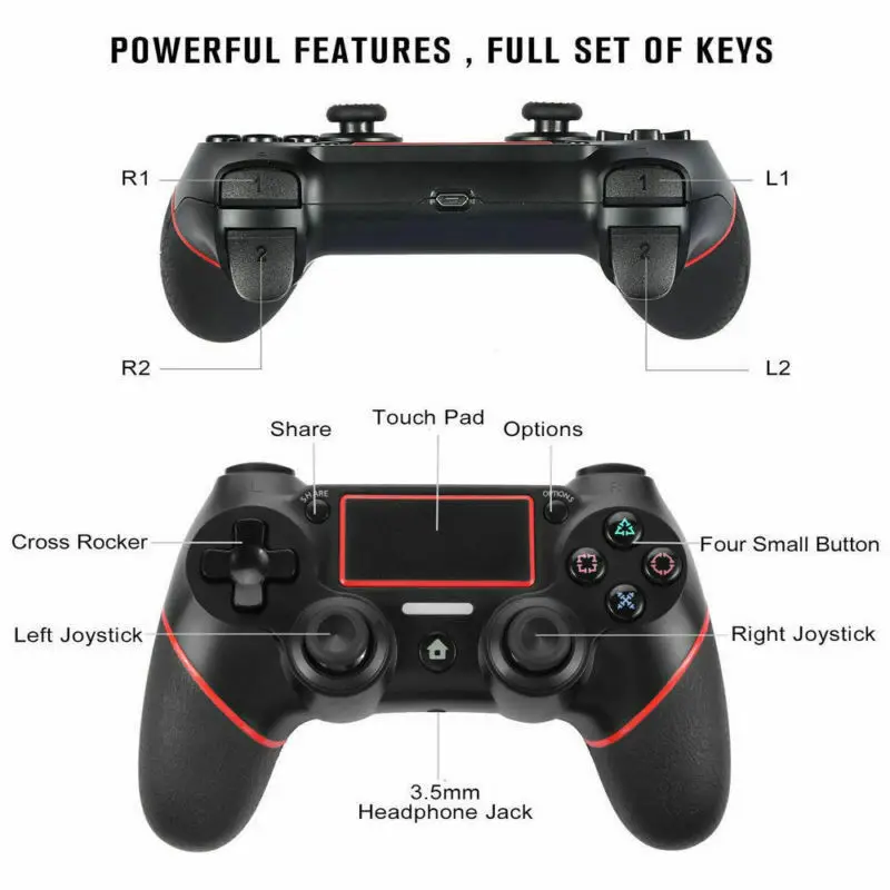 DUALSHOCK4 игровой коврик беспроводной Bluetooth контроллер для sony PS4 PlayStation 4