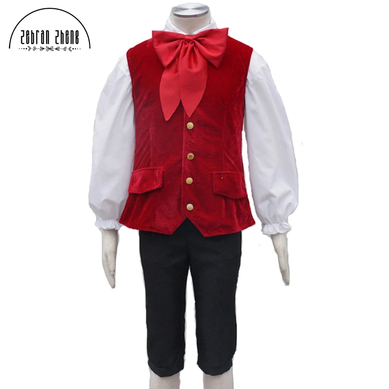 

Custom Made Movie Beauty and the Beast Lefou Cosplay Costumes Men Outfit Halloween Carnival Clothing Costume