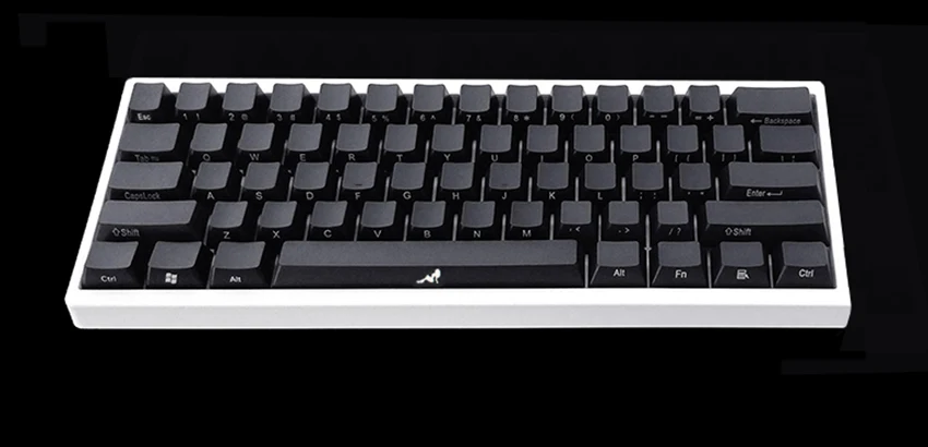 NPKC Черный ABS лазерные боковая подсветка топ-освещенный блеск через OEM keycaps ANSI ISO для Cherry MX переключатели 87 96 108 механическая клавиатура