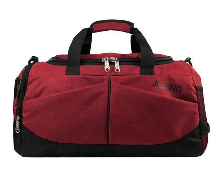 Мужская сумка для путешествий, женская серая сумка для багажа, дорожная сумка для путешествий, женская и Мужская большая сумка для путешествий, складная сумка на плечо, сумка для путешествий - Цвет: Red