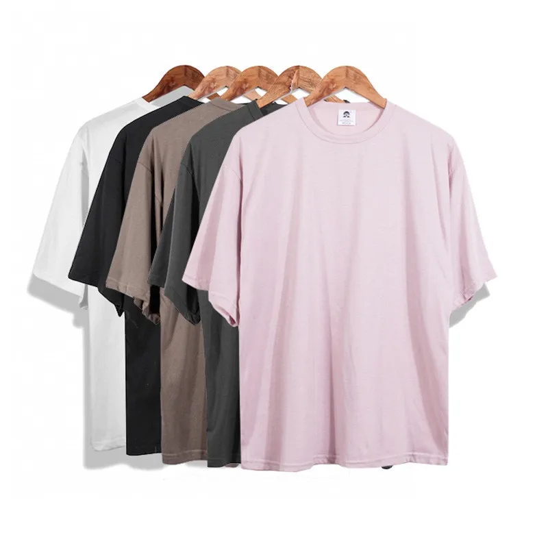 2018-mens-oversize-cotton-short-sleeve-t-shirt-summer-Casual-Solid-color-loose-Sweatshirt-male-High_