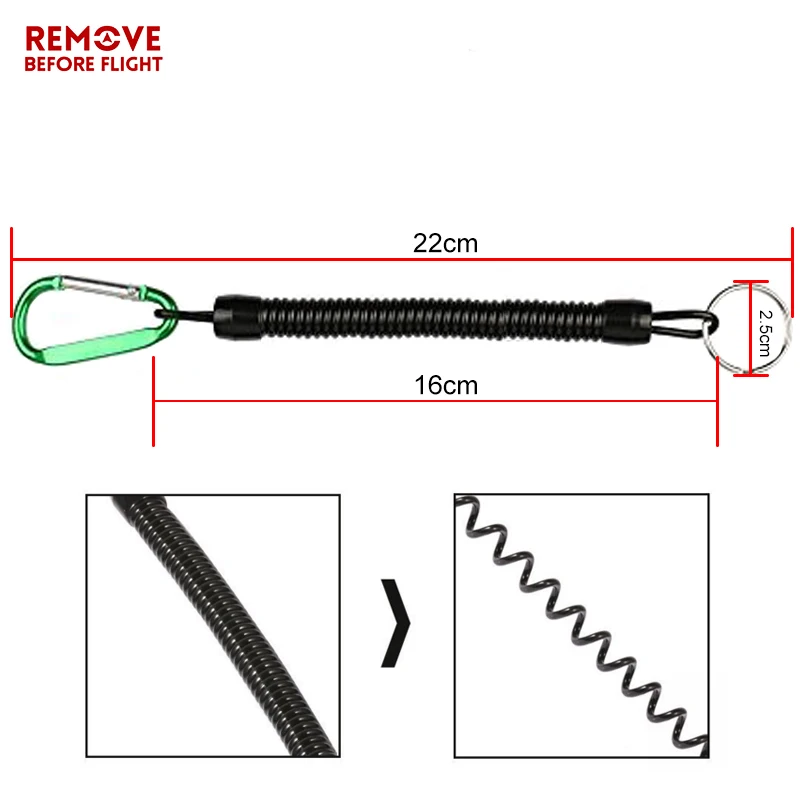 1 шт. популярный цветной выдвижной пружинный спиральный растягивающийся брелок, брелок для кемпинга, карабин, безопасный замок, рыболовные инструменты, аксессуары