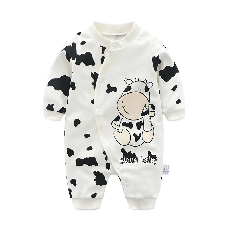 

Children's Clothing Pajamas Newborn Infant Baby Rompers Long Sleeve Overalls Boys Girls Spring Autumn Baby Clothes Free Shipping
