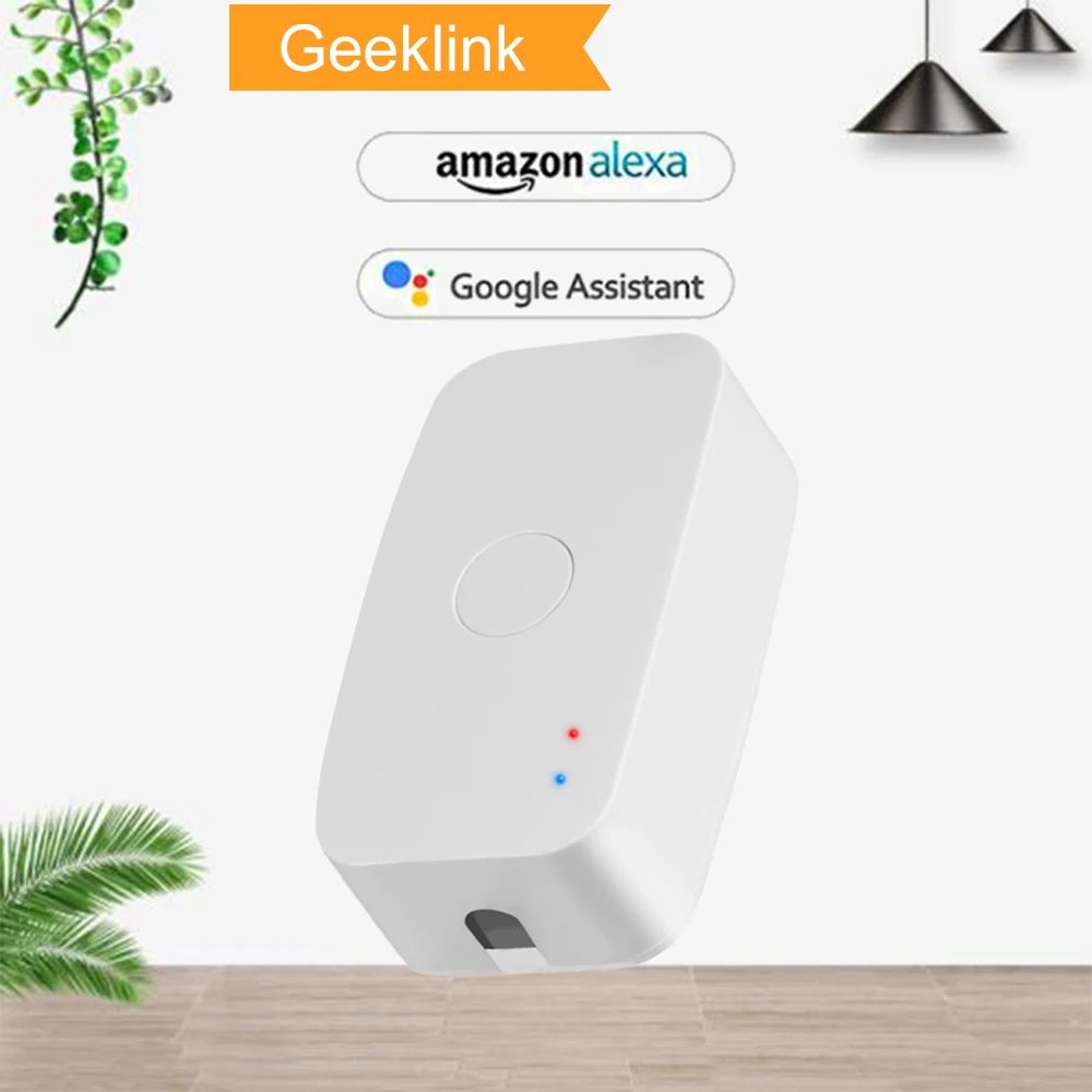 Geeklink Smart Home WiFi Switch Interrupter Domotica DIY Timer Remote Control Work for Alexa Google Wireless Socket|Модули для умного
