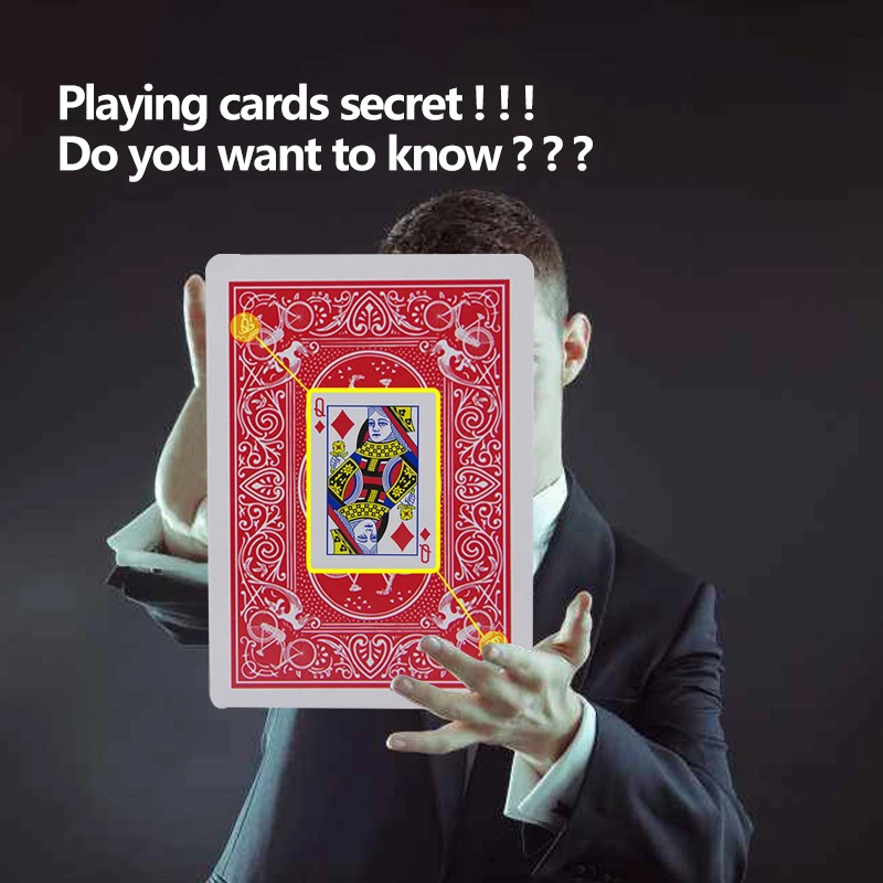 

Magic Tricks Cards Family Friends Party Trick Joke Secret Marked See Through Playing Card Classic Toy & Hobbies Birthday Gift