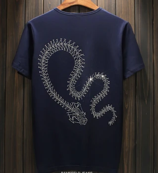 

tshirt Summer top quality Short Sleeve O-neck Tops&Tee Classic style 2019