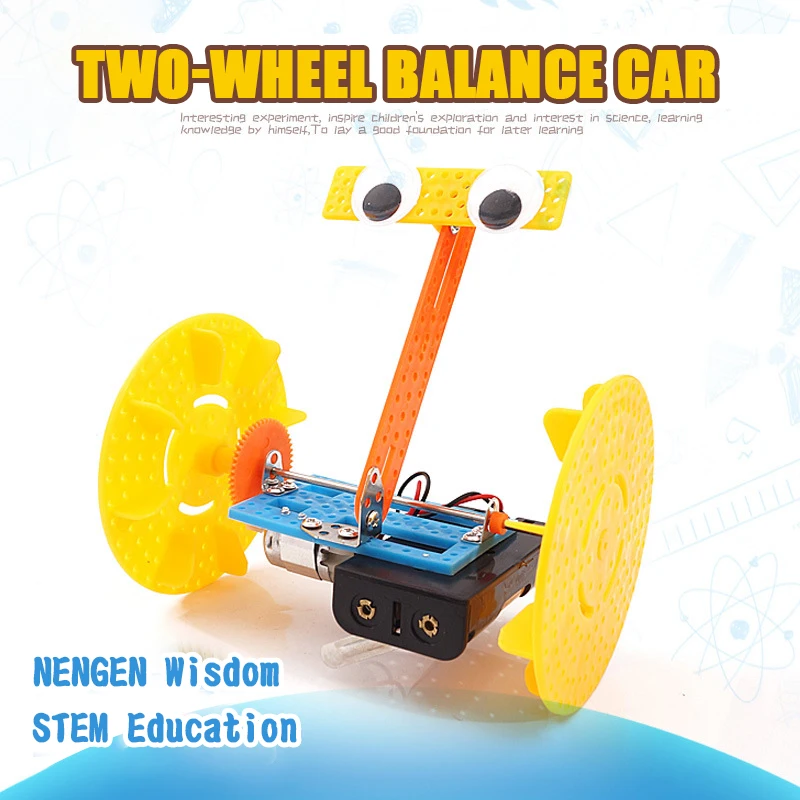 STEM Kids Toy School Science Toy DIY Balance car Children Educational Science Toys Kit Learning Education Toys for Children STEM Kids Toy School Science Toy DIY Balance car Children Educational Science Toys Kit Learning Education Toys for Children