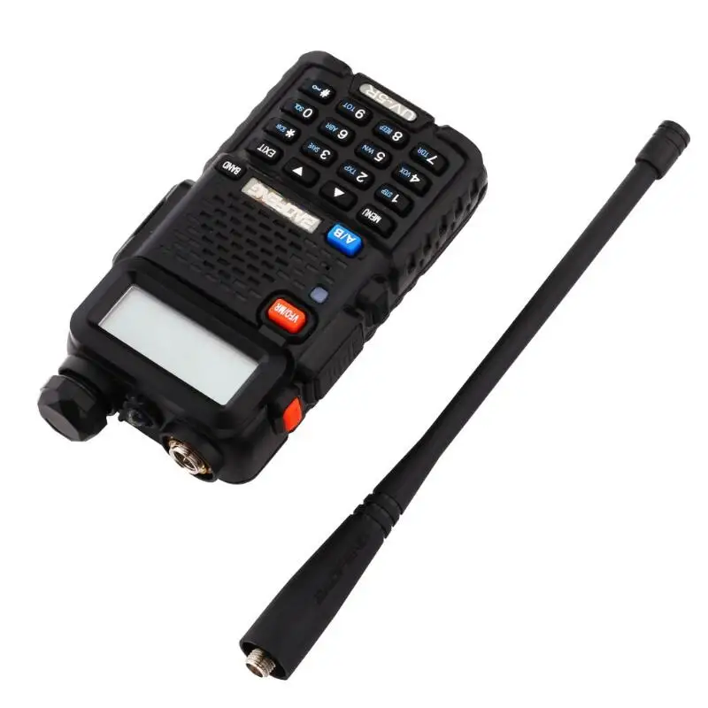 BaoFeng UV-5R Walkie Talkie Two Way Radio UV5R transceiver 128CH 5W VHF UHF 136-174Mhz & 400-520Mhz Dual Band 