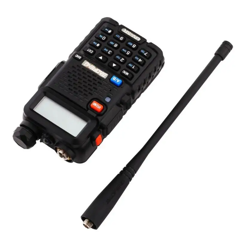 BaoFeng walkie talkie UV-5R two way cb radio upgrade version baofeng uv5r 128CH 5W VHF UHF 136-174Mhz & 400-520Mhz 3