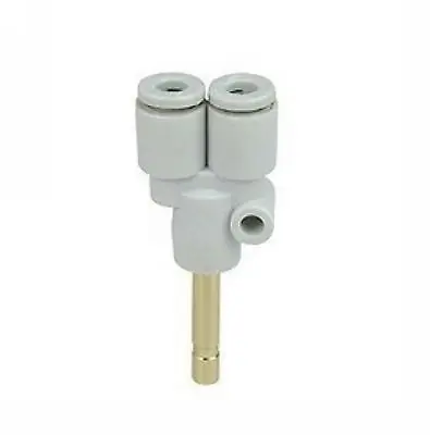 

LOT5 One Touch Plug In Branch Union Y Tube 8mm Connectors Replace SMC KQ2U08-99