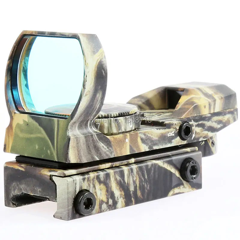 Hunting Optics Camouflage Bow Sight Red Dot Panorama Reflex Lens Sight