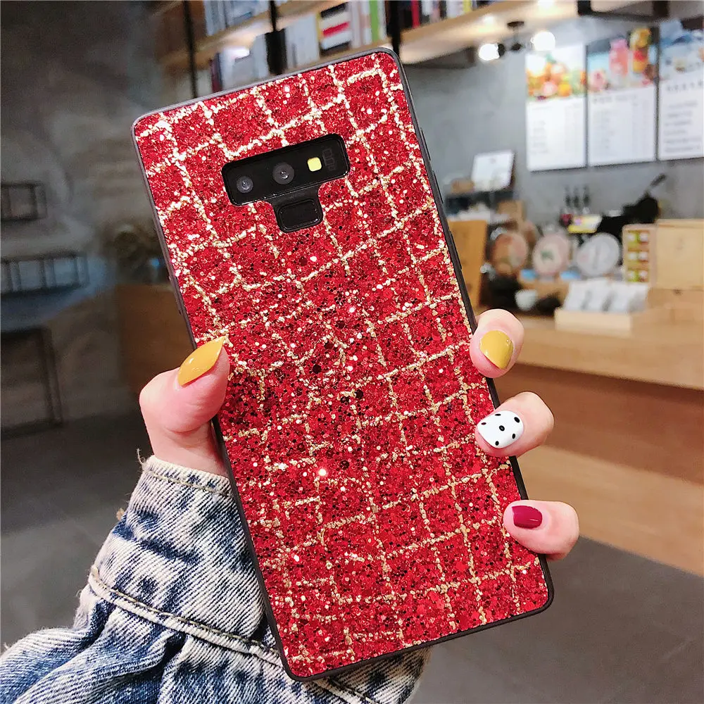 Luxury Bling Glitter Soft Silicon Case For Samsung Galaxy J4 J6 Plus A6 A8 A7 2018 A750 A9 Cover Note 9 8 S9 S8 Plus Phone Cases (14)